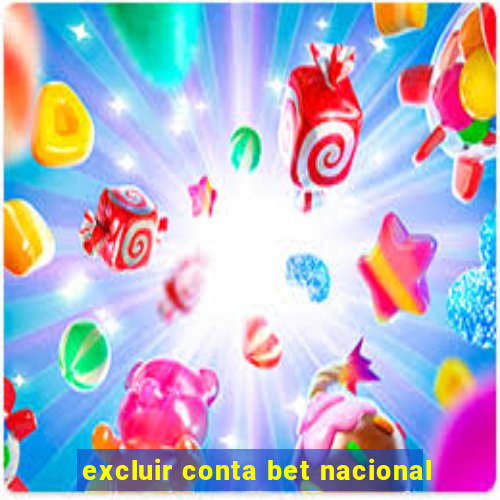 excluir conta bet nacional